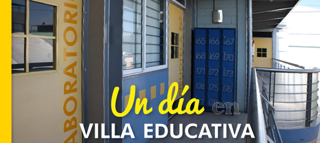 Te estamos esperando en un día en Villa Educativa