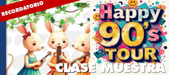 Clases muestra de música y baile