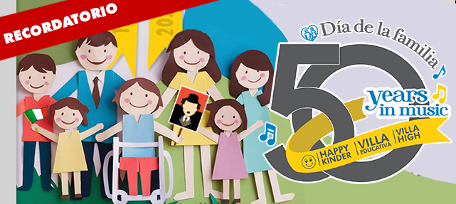 Día de la Familia: Calendario de presentaciones