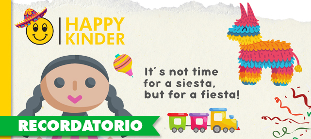 It´s Not Time for a Siesta, but for a Fiesta!