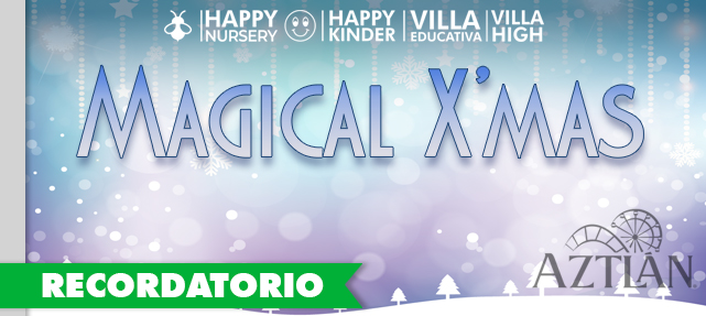 Venta de boletos Magical X’mas