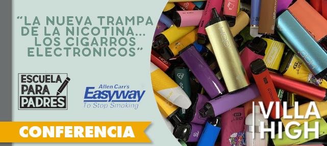 Conferencia: “La nueva trampa de la nicotina… los cigarros electrónicos”