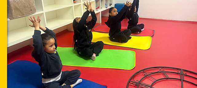 ¿Qué hicimos en la clase de Yoga en noviembre?