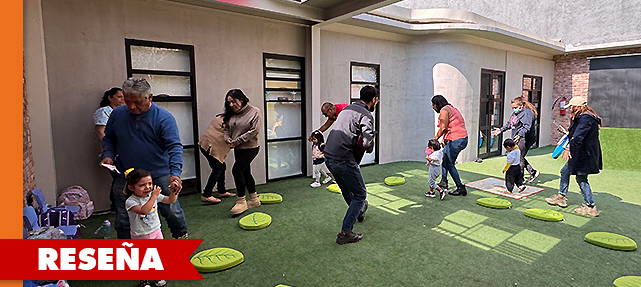 A joyful Sing Along moment in Nursery
