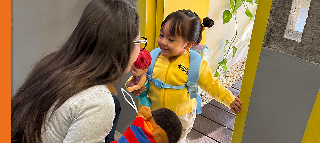 The Opening of the Little Door at Happy Nursery